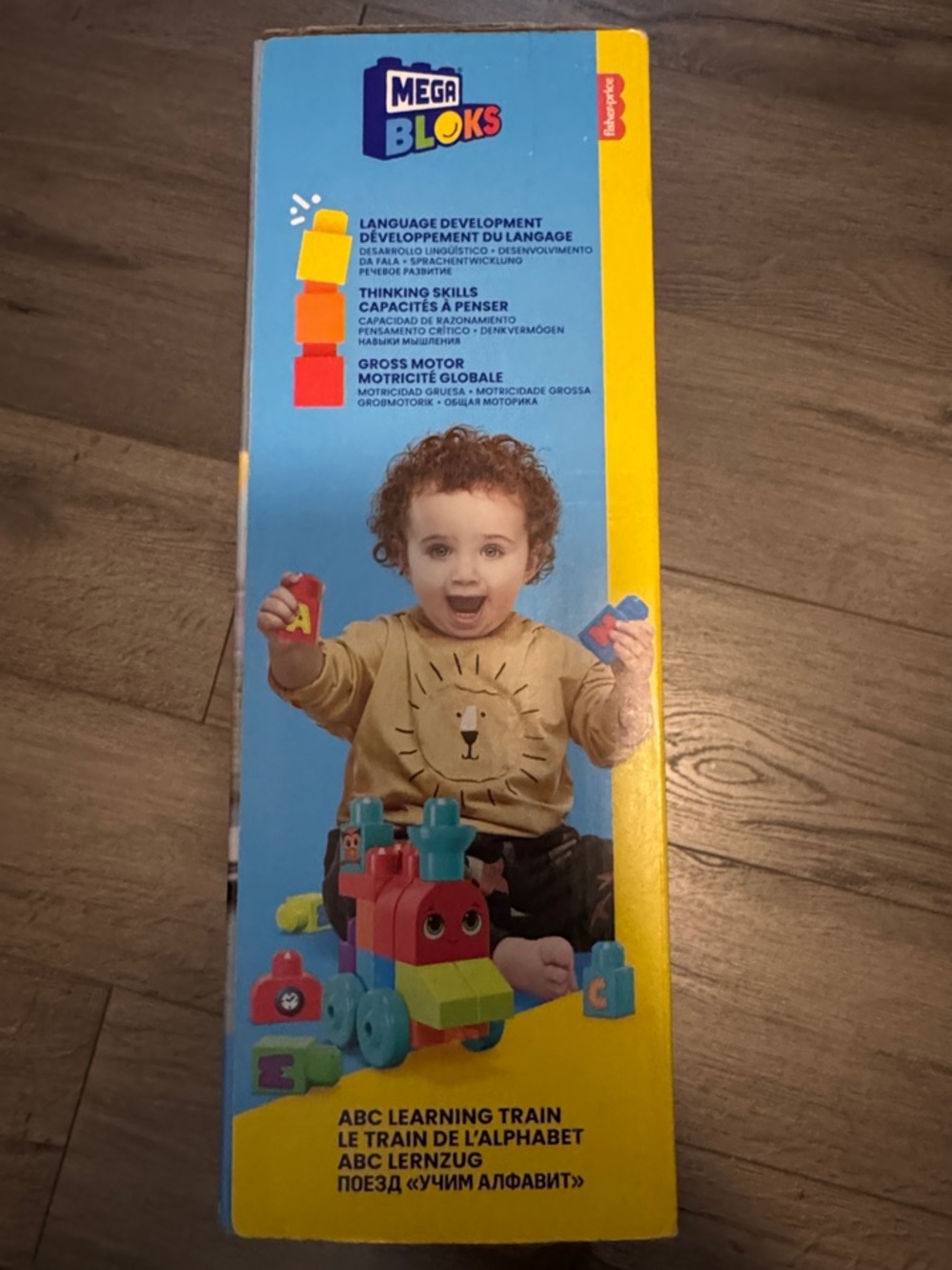 Mega Bloks Alphabet Learning Train Fisher-Price Multicolor NEW SEALED BOX - Picture 4 of 6